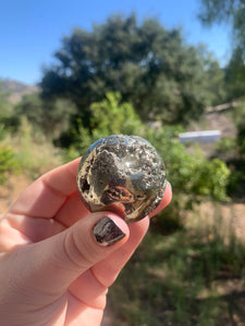 Pyrite Sphere 41MM