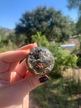 Load image into Gallery viewer, Pyrite Sphere 41MM