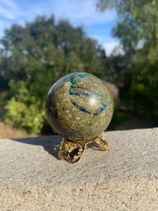 Malachite Azurite Sphere 56mm