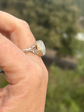 Load image into Gallery viewer, Moonstone Oval Ring Size 9.5