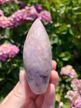 Load image into Gallery viewer, Pink Amethyst Druzy Flame