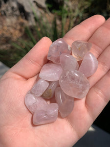 1 Rose Quartz Tumble