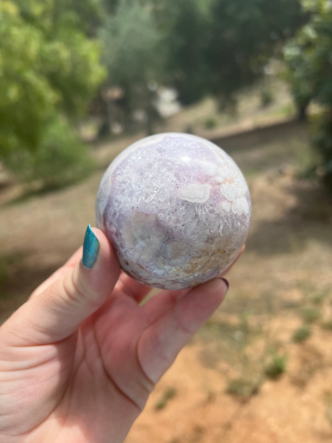 Pink Amethyst Sphere