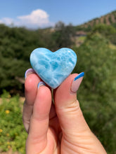 Load image into Gallery viewer, Larimar Thick Rounded Heart 68T