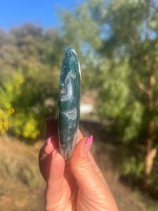 Moss Agate Moon