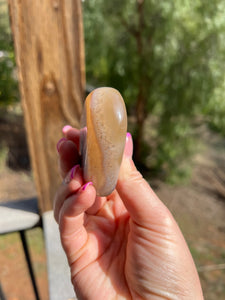 Agate Druzy Heart on stand