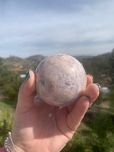 Load image into Gallery viewer, Lavender Pink Amethyst Sphere 69mm