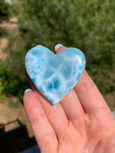 Load image into Gallery viewer, Larimar Rounded Heart 175BB