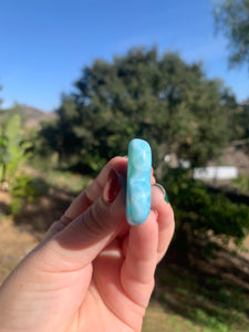 Larimar Rounded Heart