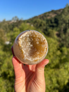 Golden Healer Quartz Druzy Sphere