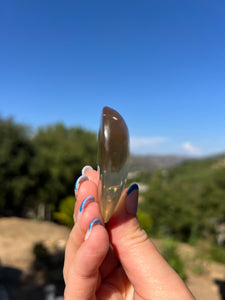 Citrine Flat Back Heart