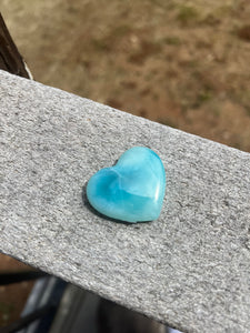 Larimar Rounded Heart