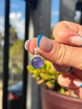 Load image into Gallery viewer, Tanzanite Pendant Sterling Silver