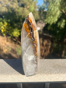 Golden Healer Garisol Quartz Flame