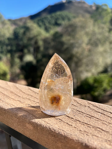 Gold Rutilated Quartz Flame