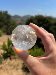 Quartz Rainbow Sphere