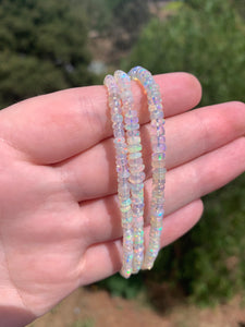 Ethiopian Opal Bracelets Sterling Silver Variety