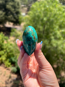 Chrysocolla Heart