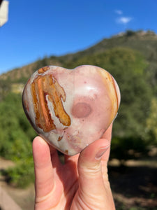 Polychrome Jasper Heart