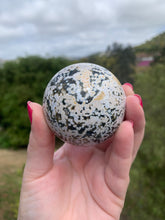 Load image into Gallery viewer, Ocean Jasper 8th Vein Sphere 60mm