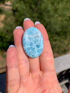 Larimar Oval Pendant 85CN