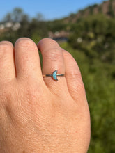 Load image into Gallery viewer, Larimar Moon Sterling Silver Ring size 6