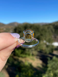 Honey Citrine Ring Size 11