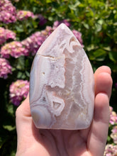 Load image into Gallery viewer, Pink Amethyst Druzy Flame