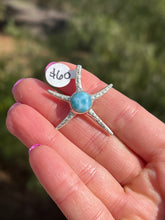 Load image into Gallery viewer, Larimar Starfish Pendant