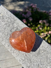 Load image into Gallery viewer, Fire Quartz Puffy Heart