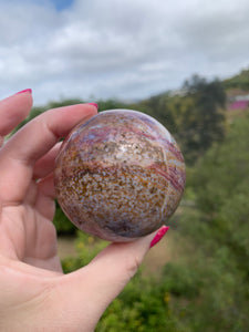 Ocean Jasper 5th vein Sphere 64mm