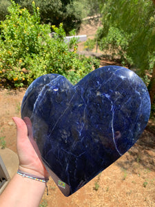 Sodalite Heart