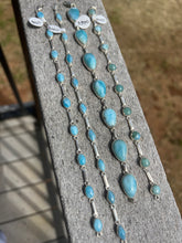 Load image into Gallery viewer, Larimar Variety Sterling Silver Bracelets