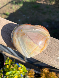 Polychrome Jasper Heart