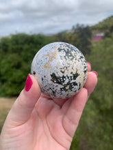 Load image into Gallery viewer, Ocean Jasper 8th Vein Sphere 60mm