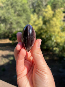 Gem Lepidolite Heart