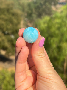 Larimar Sphere