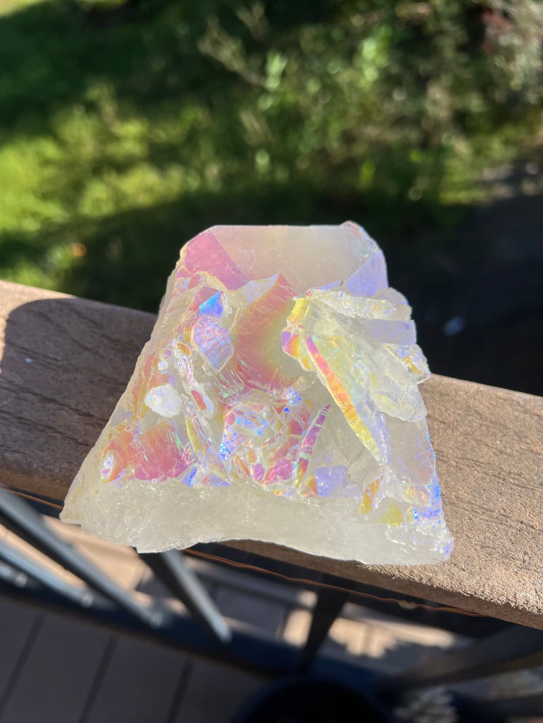 Aura Quartz Elestial