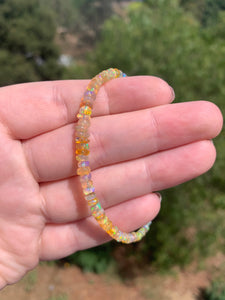 Ethiopian Opal Bracelets Sterling Silver Variety