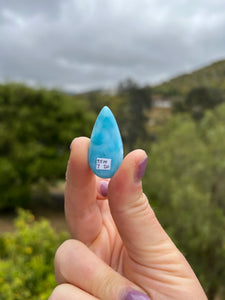 Larimar Rounded Teardrop