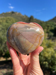 Polychrome Jasper Heart