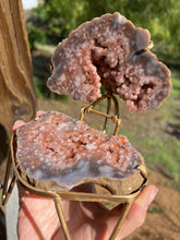 Load image into Gallery viewer, Pink Amethyst Botryoidal Druzy Geode Jewelry Box