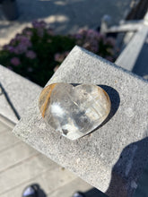 Load image into Gallery viewer, Golden Healer Quartz Flat Back Heart