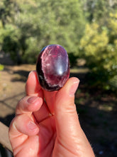 Load image into Gallery viewer, Gem Lepidolite Mini Palmstone