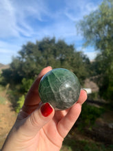 Load image into Gallery viewer, Fluorite Sphere 52mm