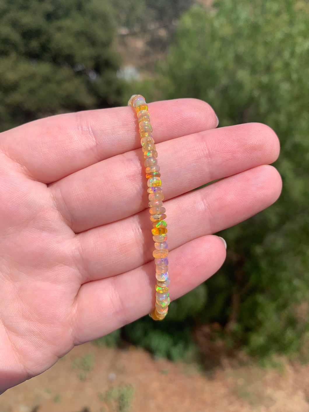 Ethiopian Opal Bracelets Sterling Silver Variety