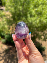 Load image into Gallery viewer, Fluorite Egg on Stand