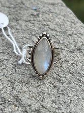 Load image into Gallery viewer, Moonstone Marquis Ring Size 8