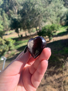 Gem Lepidolite Heart