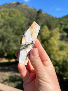 8th Vein Ocean Jasper Geometric